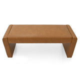 Kaia 47" Modern Waterfall Bench