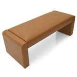 Kaia 47" Modern Waterfall Bench