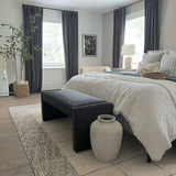 Kaia 47" Modern Waterfall Bench