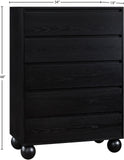 Kent Chest - Elegant Solid Ash Wood Storage Solution with Timeless Design and Luxurious Ball Legs