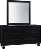 Kent Dresser - Elegant Solid Ash Wood Storage Solution with Timeless Art Deco Design and Luxury Appeal