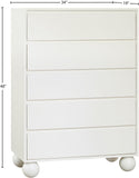 Kent Chest - Elegant Solid Ash Wood Storage Solution with Timeless Design and Luxurious Ball Legs