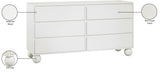 Kent Dresser - Elegant Solid Ash Wood Storage Solution with Timeless Art Deco Design and Luxury Appeal