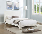 Kent Bed - Elegant Solid Ash Wood Design with Luxurious Ball Legs for a Modern Bedroom Upgrade