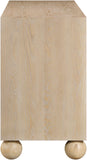 Kent Dresser - Elegant Solid Ash Wood Storage Solution with Timeless Art Deco Design and Luxury Appeal