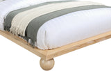 Kent Bed - Elegant Solid Ash Wood Design with Luxurious Ball Legs for a Modern Bedroom Upgrade