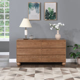 Kent Dresser - Elegant Solid Ash Wood Storage Solution with Timeless Art Deco Design and Luxury Appeal
