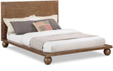 Kent Bed - Elegant Solid Ash Wood Design with Luxurious Ball Legs for a Modern Bedroom Upgrade