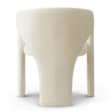 Khloe Modern Chenille Dining Chair with Arms (Set of 6)