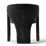 Khloe Modern Chenille Dining Chair with Arms (1-Piece)
