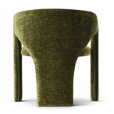 Khloe Modern Chenille Dining Chair with Arms (Set of 6)