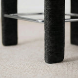Silver Replacement Footrests for Khloe Counter Stool, Parts Only (2-Pack)