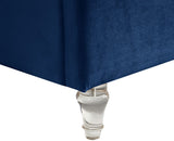Kira Elegant Acrylic Bed with Deep Button Tufting for a Luxurious and Modern Bedroom Upgrade