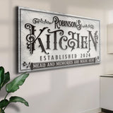 Kitchen Sign VI