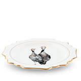 Norwood Narragansett Turkey Bone China Scallop Dinner Plate