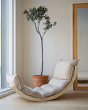 LAAKSO rocking lounger | birch - Second Chance