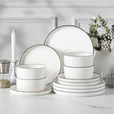 Leah 12 Piece Dinnerware Set