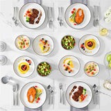 Leah 24 Piece Dinnerware Set for 8