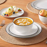 Leila 12 Piece Dinnerware Set