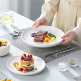 Luna Marble Pink 12 Piece Dinnerware Set