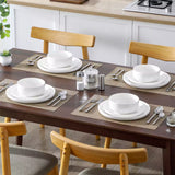 Luna 24 Piece Dinnerware Set for 8