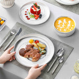 Luna 18 Piece Dinnerware Set