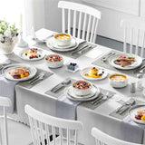 Luna Marble Pink 18 Piece Dinnerware Set