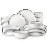 Luna 24 Piece Dinnerware Set