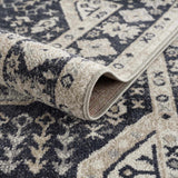 Cabacungan Cream & Gray Washable Area Rug - Clearance