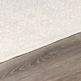 Bahar Cream Washable Area Rug