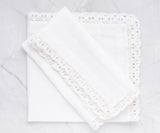 White Lace Napkins