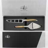 Laguiole Cheese Set "Barthélemy" - Olive Wood Handle - By Forge de Laguiole