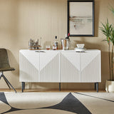 Lasse 63" Wide 4 Door Sideboard