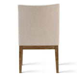 Lawrence Modern Upholstered Dining Chairs with Arms (Set of 2)
