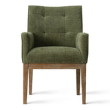 Lawrence Modern Upholstered Dining Chairs with Arms (Set of 4)