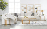 Lena Modular Slipcover 1-Seat Armless Chair