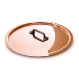 Mauviel Copper Curved Lid With Cast Iron Handle
