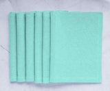 Cotton Placemats Set of 6 - Cloth Placemats