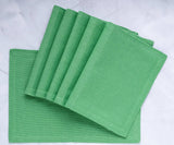 Cotton Placemats Set of 6 - Cloth Placemats
