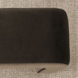 Lily 60" Modern Velvet Waterfall Bench