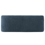 Lily 47" Chenille Accent Waterfall Bench