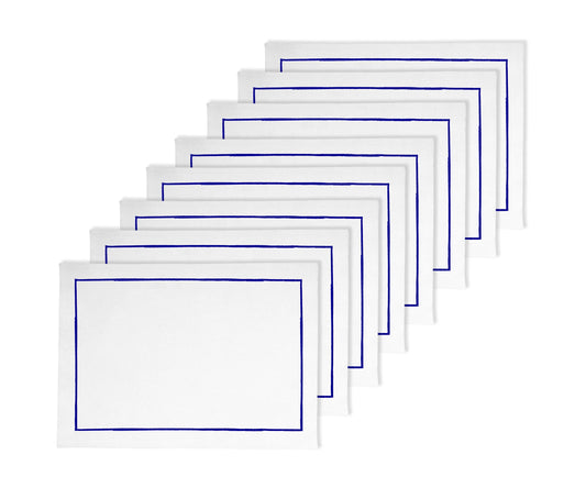 Blue Embroidered Table Mats