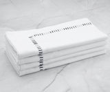Embroidered Dinner Napkins - Harmonie Napkins