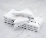 Embroidered Dinner Napkins - Harmonie Napkins