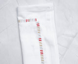 Harmonie Napkin in Gold Red Silver