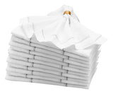 Lurex Linen Napkins - Metallic Silver Napkins