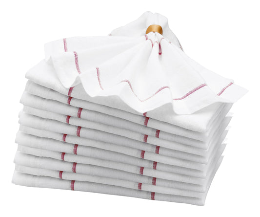 Metallic Copper Napkins - Lurex Linen Napkins
