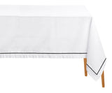 Embroidered Cloth Tablecloth - Black