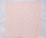 Orange Ticking Stripe Napkins
