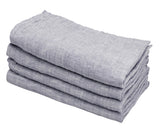 Plain Linen Napkins - Set of 4